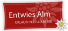 Logotip Entwies Alm