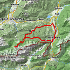 mtb tour scharnitz karwendelhaus