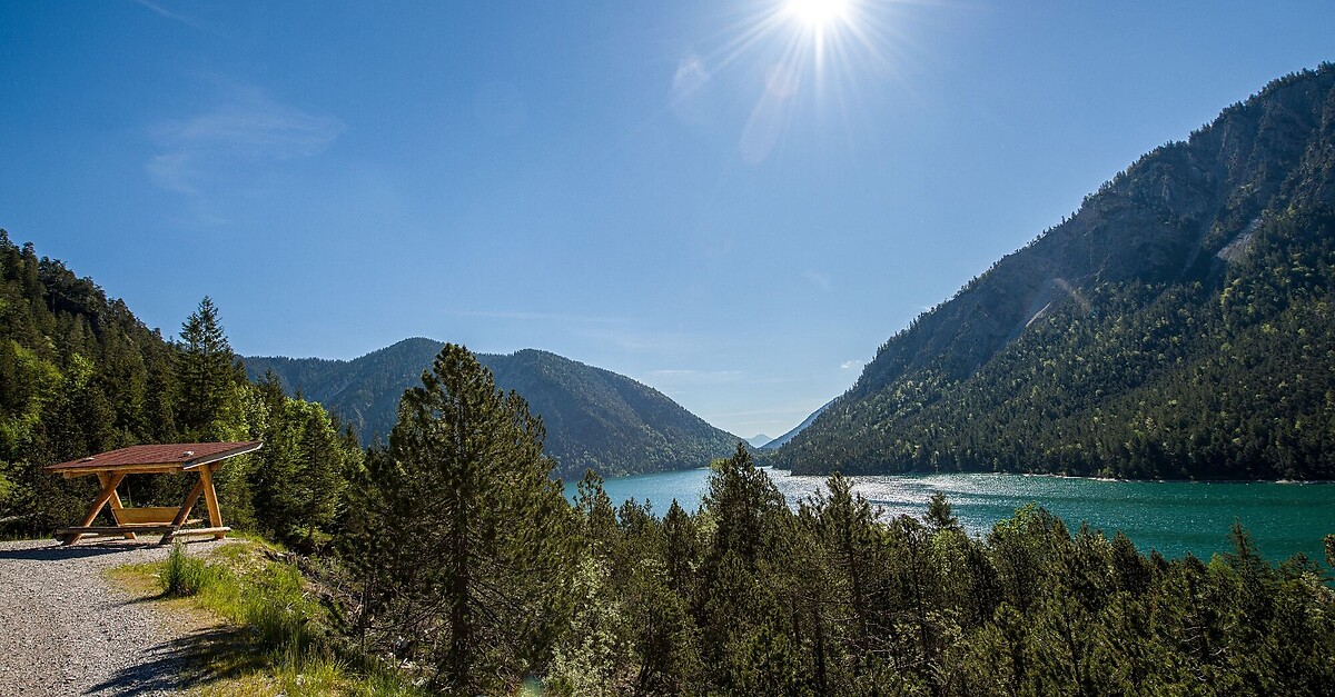 Wanderung Auf Dem Plansee Panoramaweg - BERGFEX - Wanderung - Tour Tirol