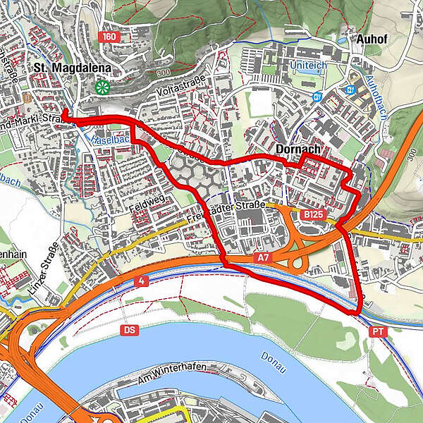 Wanderung in Linz - BERGFEX - Wanderung - Tour Oberösterreich
