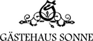 Logo Gästehaus Sonne