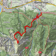 mountainbike tour inzell