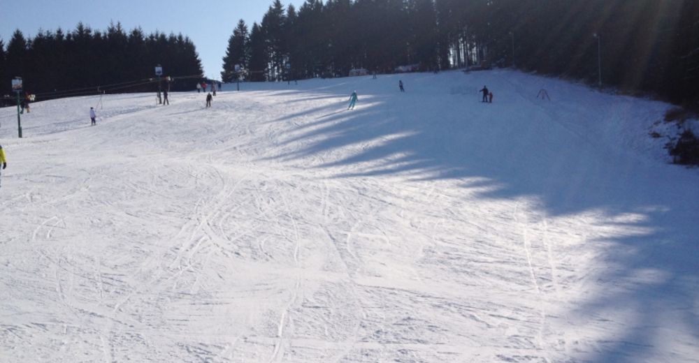 Planul pistelor Zonă de schi Jalovec