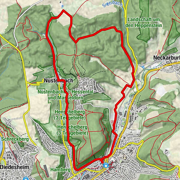 Mosbach N Stenbach Grosse Hasbach M Bergfex Wanderung Tour