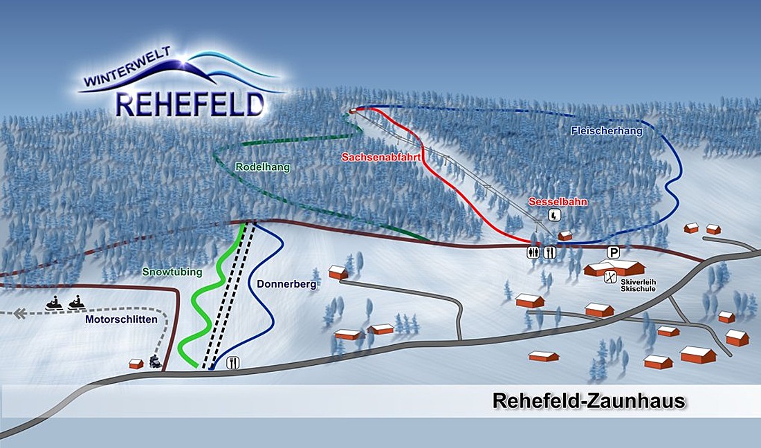 BERGFEX: Pistenplan Winterwelt Rehefeld - Panoramakarte Winterwelt ...