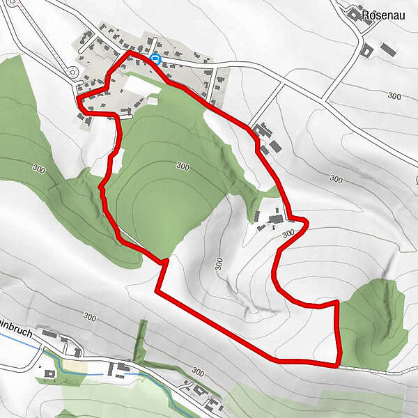 Tour 2 Bergland/Dürnbach BERGFEX Wanderung Tour Niederösterreich