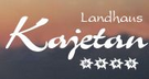 Логотип Landhaus Kajetan
