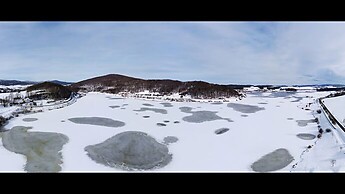 Winterwanderweg am Drachensee