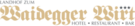 Logotyp Landhof zum Waidegger Wirt