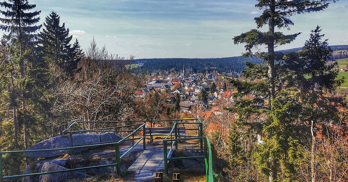 BERGFEX: Panoramakarte Bischofsgrün: Karte Bischofsgrün - Alm