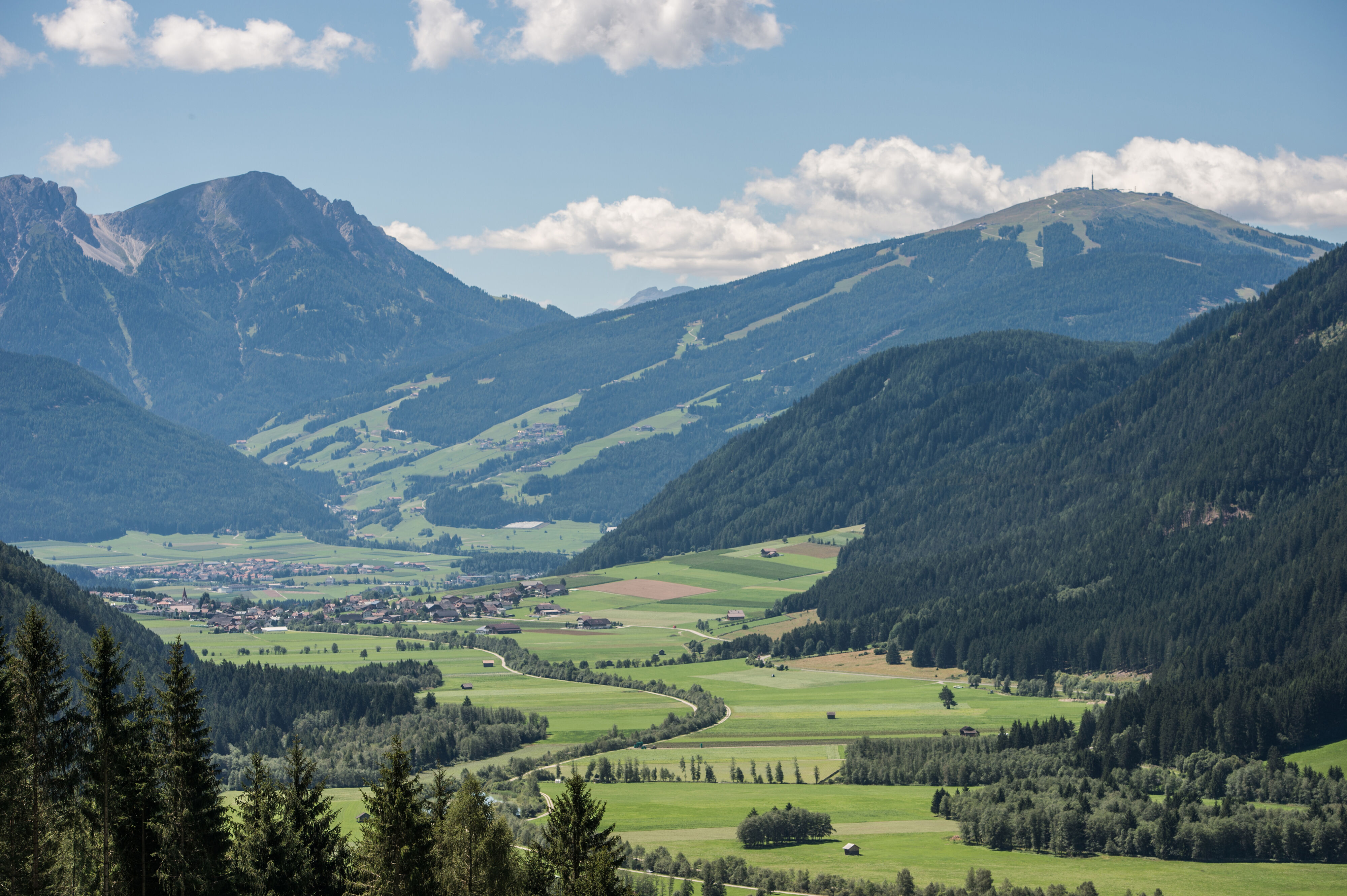 BERGFEX: Panoramakarte Antholzertal: Karte Antholzertal - Alm