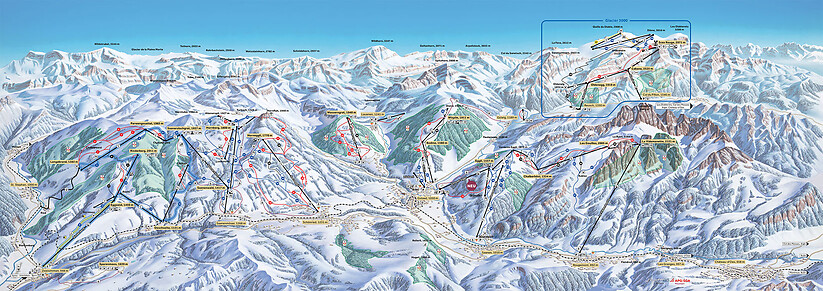 PistenplanSkigebiet Gstaad