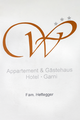 Logotyp Appartement Gästehaus Wallner Hotel Garni