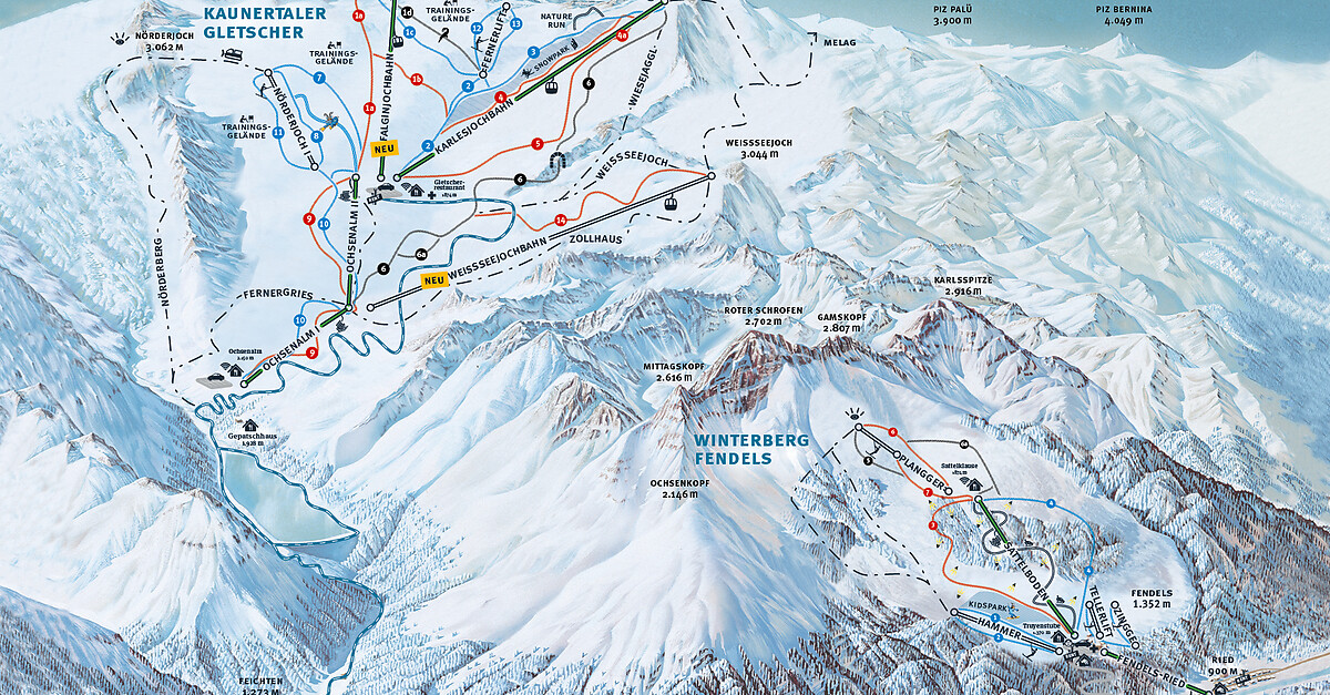 Webcams en Kaunertaler Gletscher / Kaunertal - bergfex