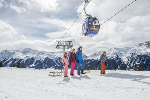 Ski area Klosters Madrisa