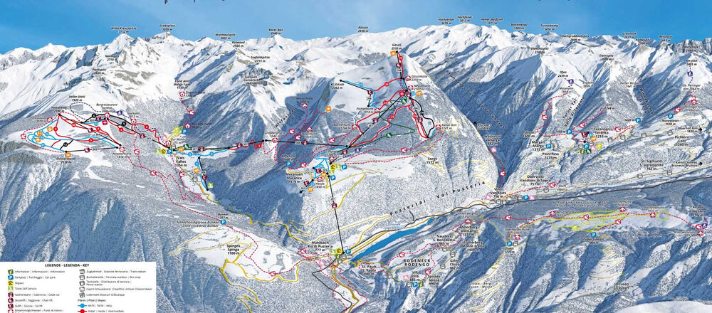Loipenplan Gitschberg Jochtal