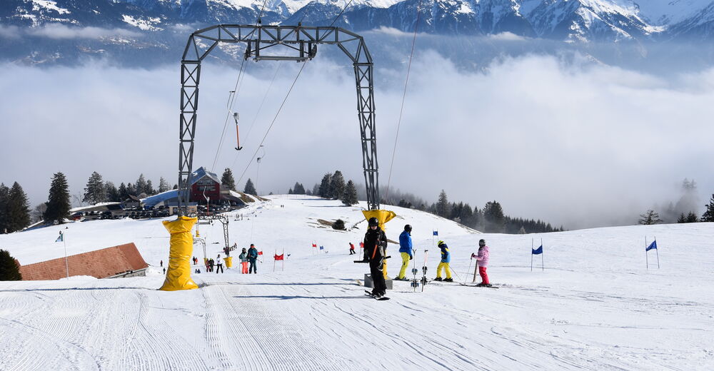 Planul pistelor Zonă de schi Skilift Buchserberg-Malbun