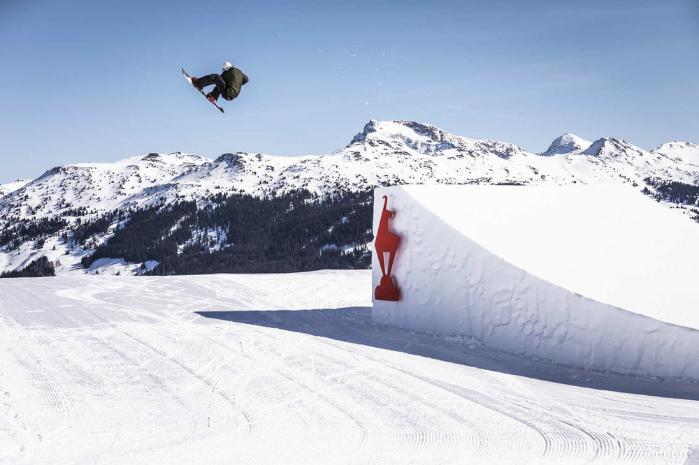 Style-Mission im Snowpark Kitzbühel