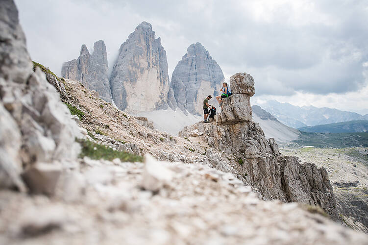 Tre Cime nelle Dolomiti