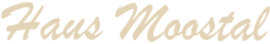 Logo Haus Moostal