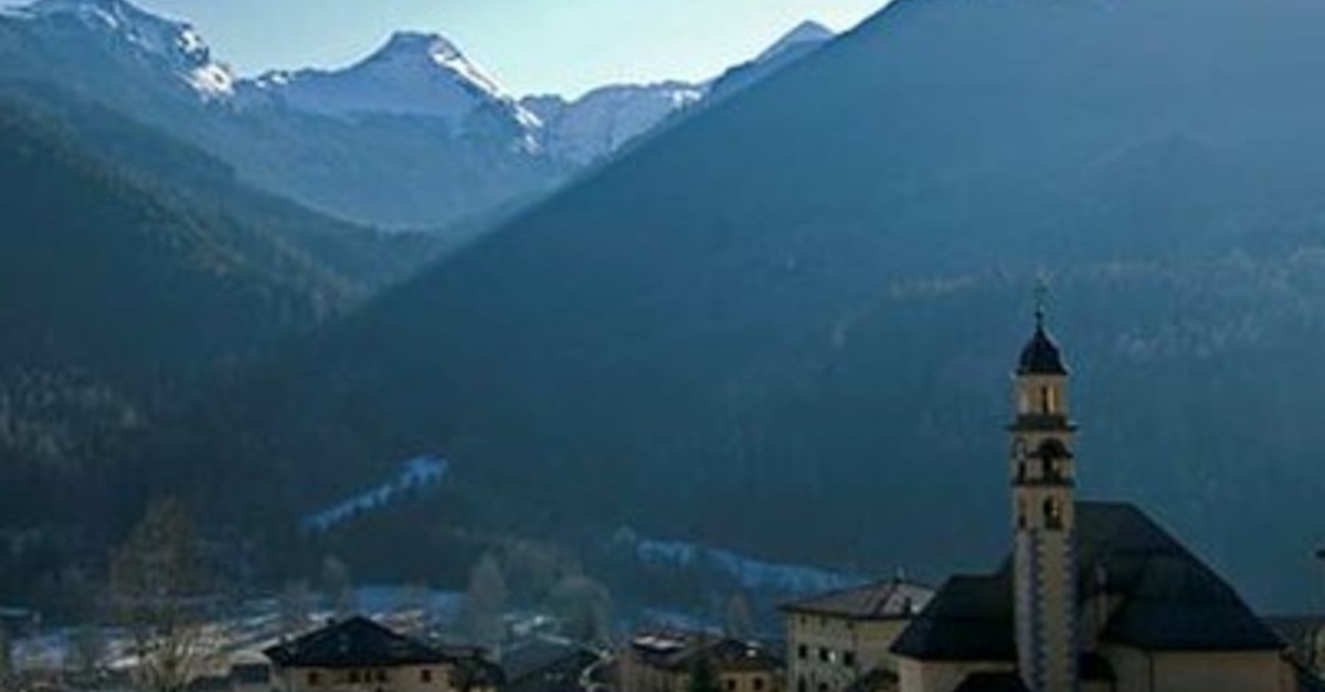 BERGFEX Panoramakarte Panchià Karte Panchià Alm Panchià