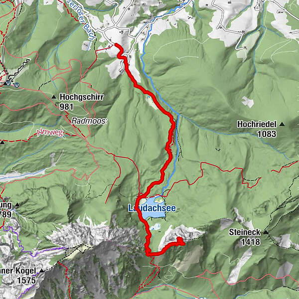 Katzenstein BERGFEX Wanderung Tour Oberösterreich