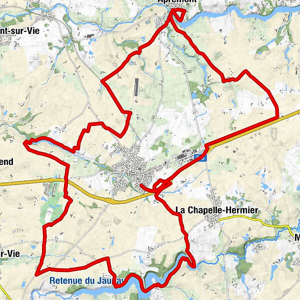 Tour du lac du best sale jaunay vtt