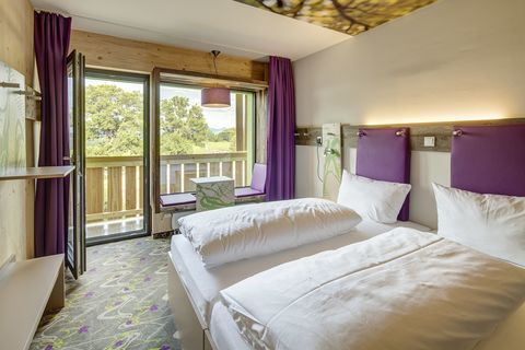 Zimmer mit Panoramafenster