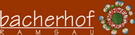 Logotyp Pension Bacherhof