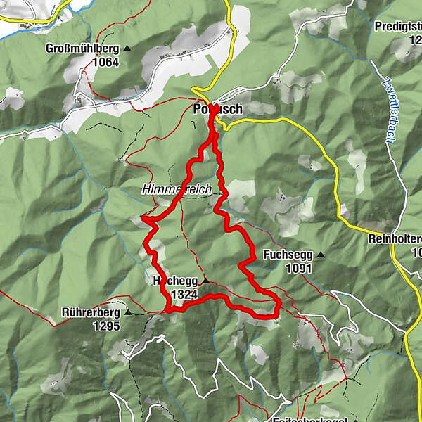 Pogusch, Bründlweg - BERGFEX - Wanderung - Tour Steiermark