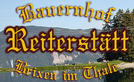 Logotyp Bauernhof Reiterstätt