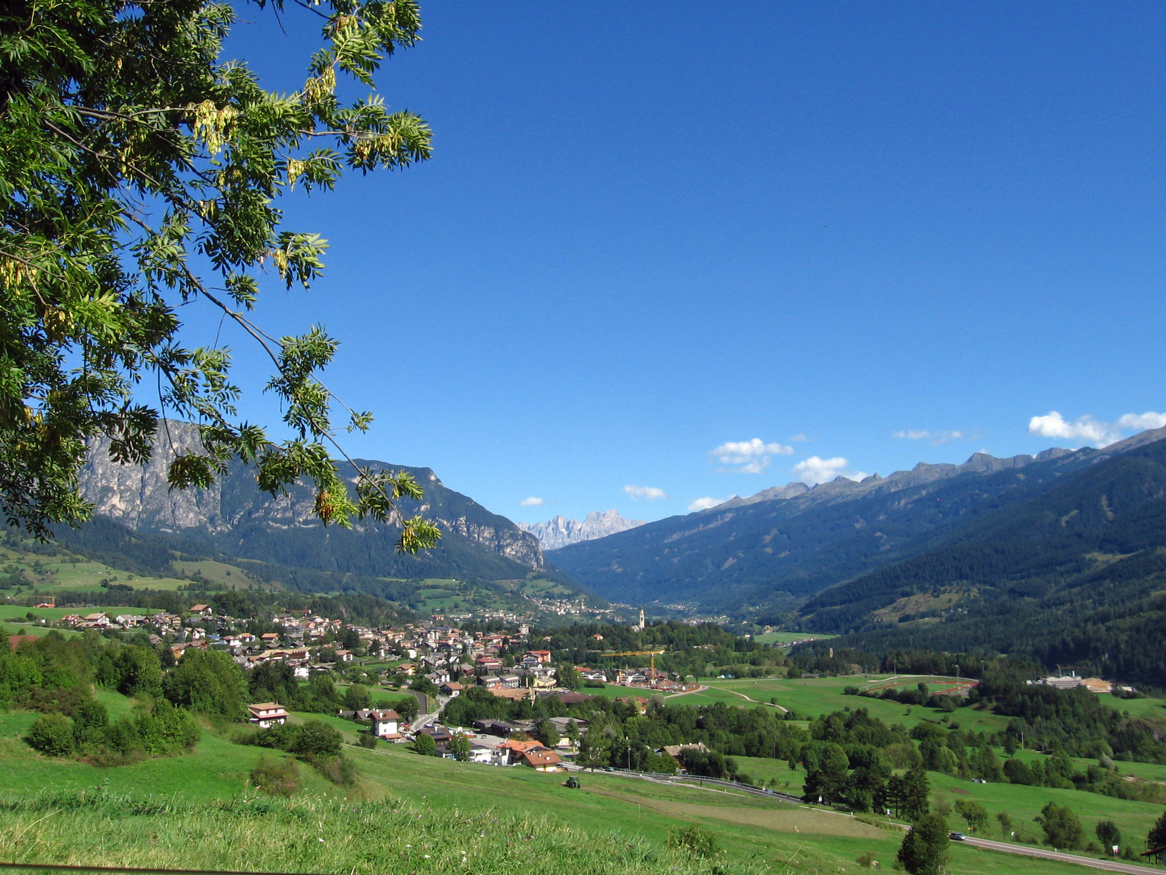 BERGFEX: Panoramakarte Fleimstal / Val di Fiemme: Karte Fleimstal / Val