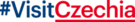 Logotip Okolo Božího Daru přes Špičák a rašeliniště