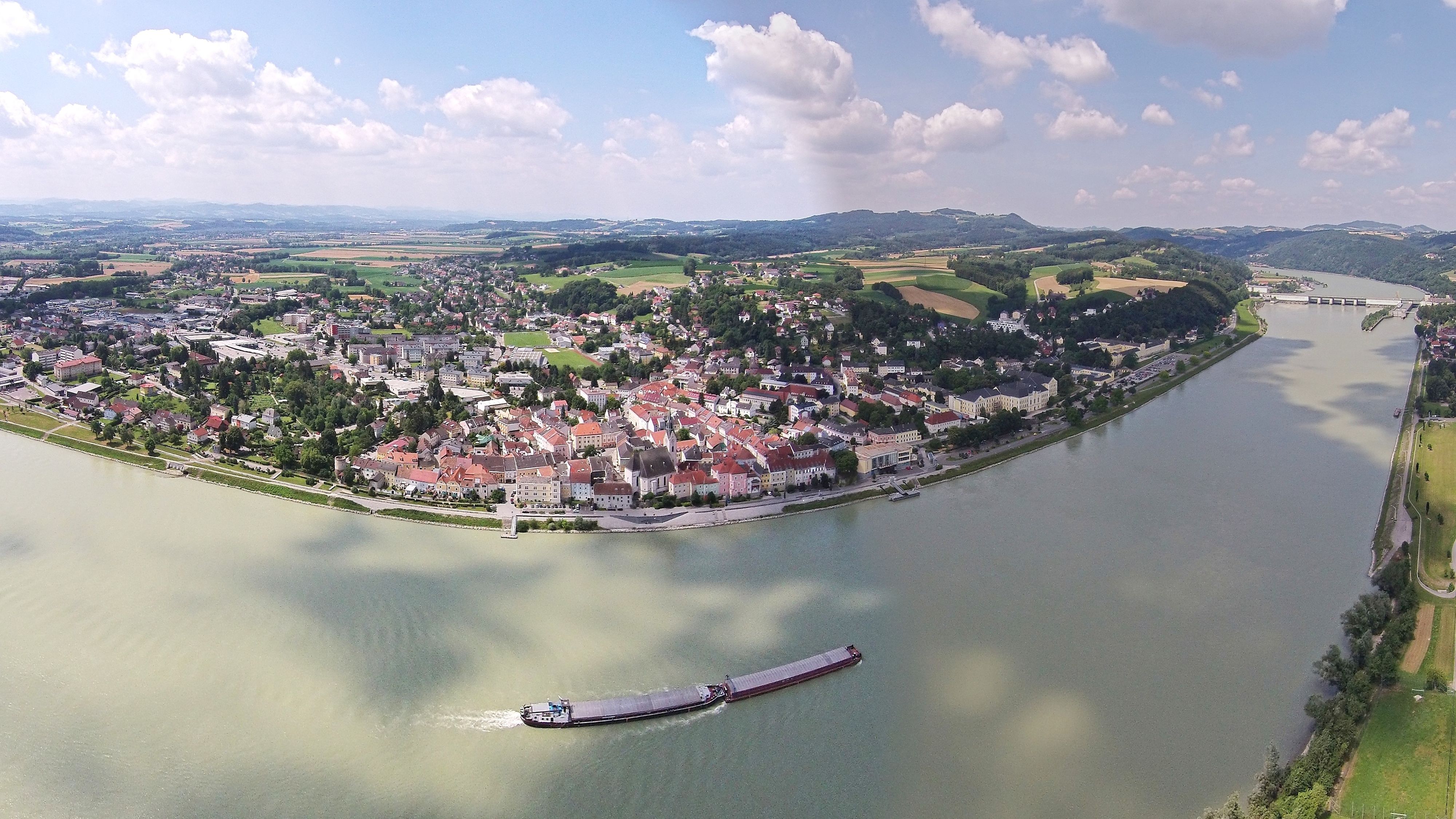 BERGFEX: Panoramakarte Ybbs an der Donau: Karte Ybbs an der Donau - Alm