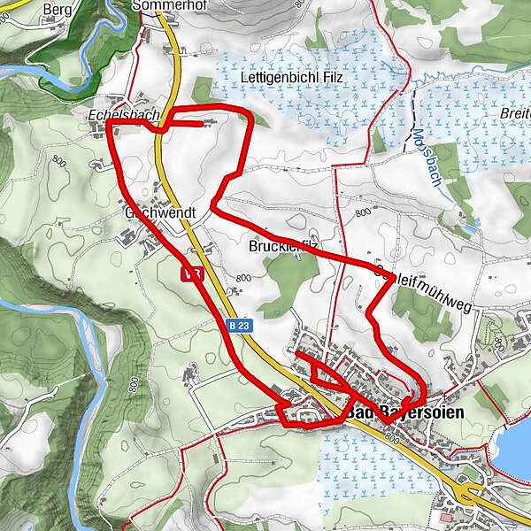 Themenweg Kapellen und Sehenswürdigkeiten Rundweg BERGFEX