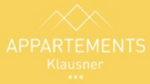 Logotip Appartements Klausner