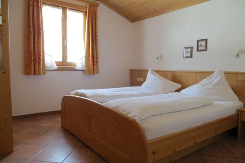 Schlafraum in den Appartements