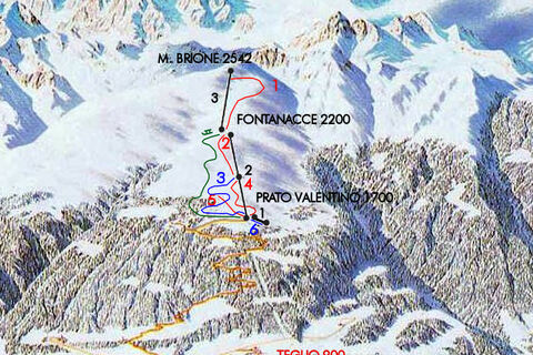 Schigebiet Alpe Teglio / Prato Valentino