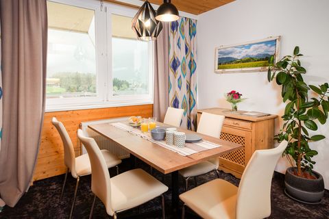 Appartement mit einem Schlafzimmer - Zirbenbett, 2 Flat-TV, Küche, Essbereich, Wohnzimmer mit Ausziehcouch