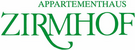 Logotip Appartements Zirmhof