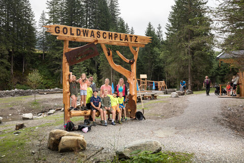 Gold panning Bodenhaus