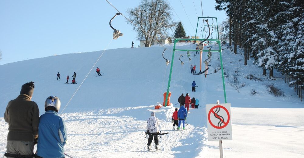 Pistenplan Skigebiet Peretseck / St. Johann am Walde