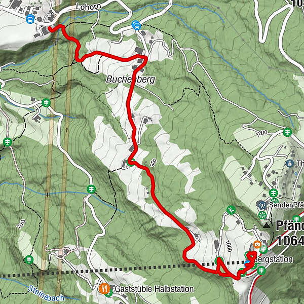 Buchenberg Bregenz Pfänderbahn Bergstation Pfänder BERGFEX