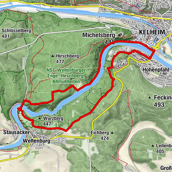 Weltenburger Höhenweg - Schlaufe 27 Des Altmühltal-Panoramaweges ...