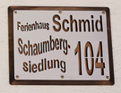 Logotipo Ferienhaus Schmid