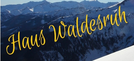Logo Haus Waldesruh