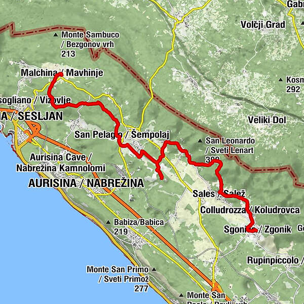 Map of Italy (left) and Friuli Venezia Giulia region (right). The black