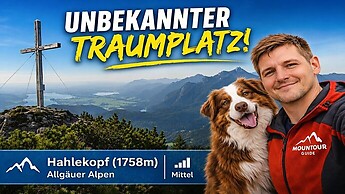 Aufstieg zum Hahlekopf (1758m) | Allgäuer Alpen | Einsamkeit im Schatten der Riesen
