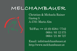 Logotipo Haus Obergasteg - Melchambauer