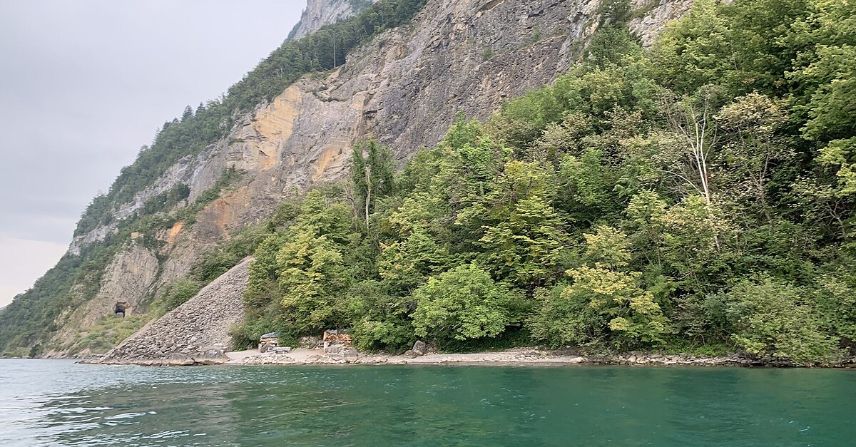 Kanurunde Quinten West BERGFEX Kajak / Kanu Tour Ostschweiz